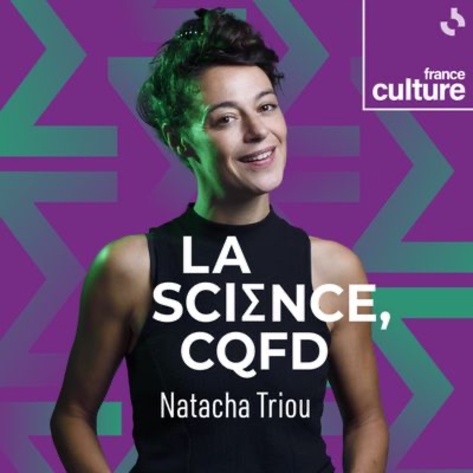 Logo de l'émission La Science, CQFD